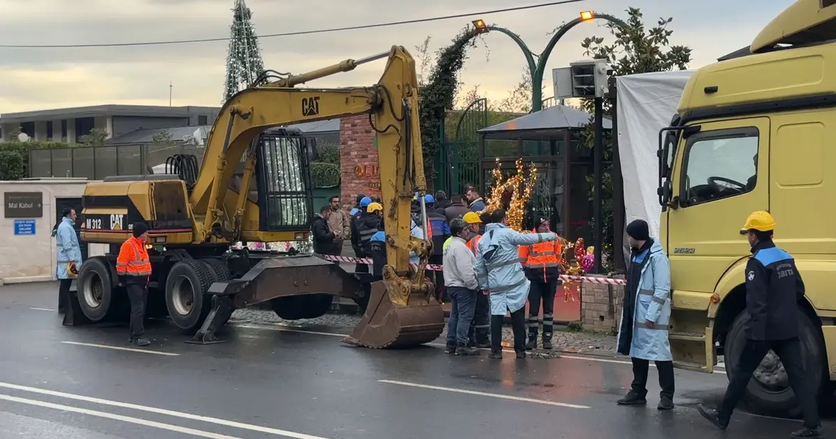 Ünlü gece kulübü Oligark'ta yıkım