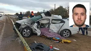 Burdur'da akademisyen feci kazada hayatını kaybetti