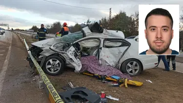Burdur'da akademisyen feci kazada hayatını kaybetti