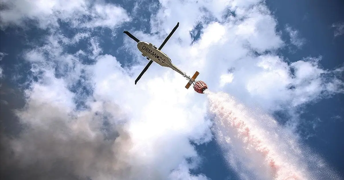 Orman yangınlarına hazırlık: Hava filosu 119 helikopter, 28 uçak ve 14 İHA'ya ulaştı