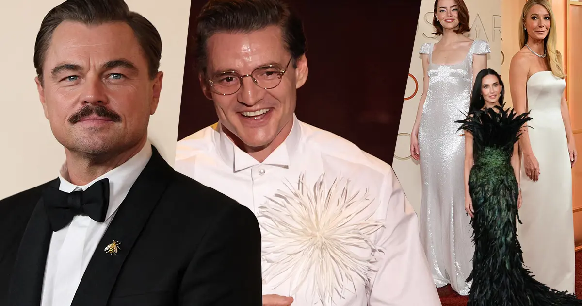 Oscar'da stil gecesi. Kadınların şıklık yarışı ve erkeklerin bıyık trendi dikkat çekti
