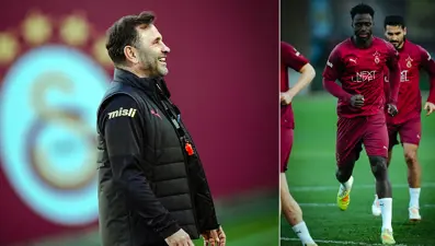 Osimhen antrenmanda yer aldı