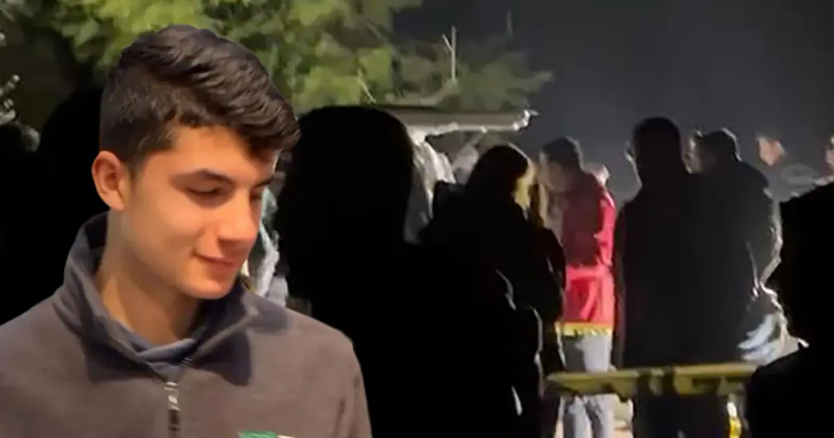 Mezarlıkta sır ölümde isimlerin yazılı olduğu bıçak ayrıntısı