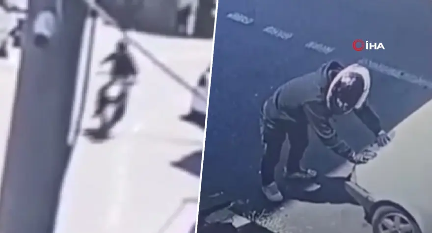 BOMBAYI ATIP KAÇTI, OTEL ÇALIŞANI BACAĞINDAN VURDU 2