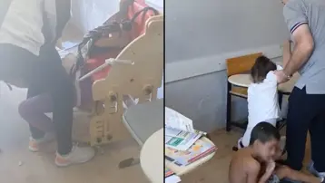 Bursa'daki skandal görüntülere inceleme başlatıldı! Otizmli öğrencileri sıralara bağladılar