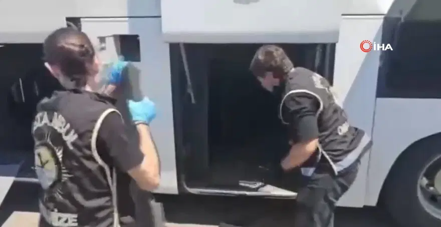 OTOBÜS TEM'DE DURDURULDU 1
