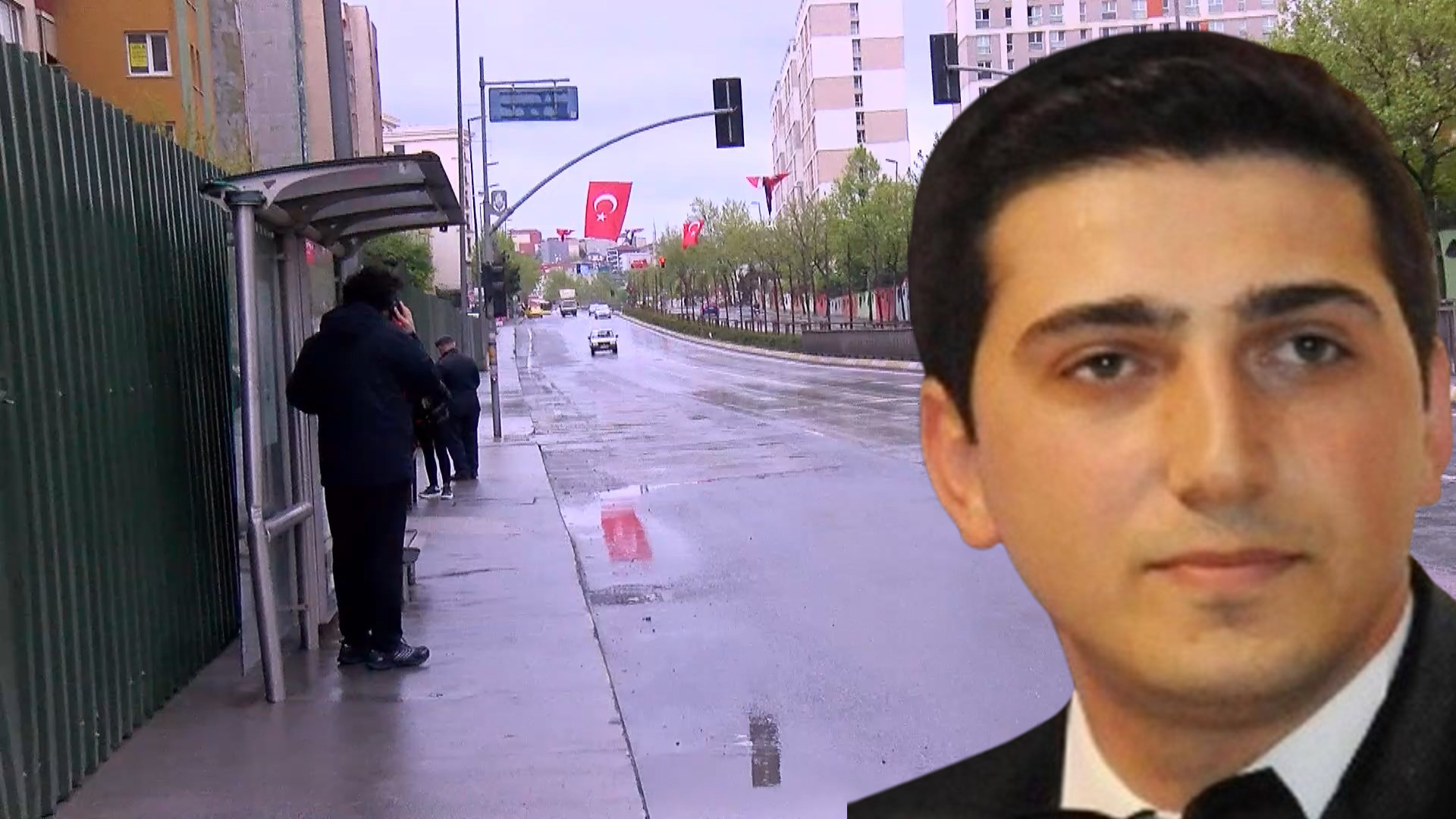 İstanbul'da durakta feci ölüm: Otobüs bekleyen mühendise kamyonet çarptı