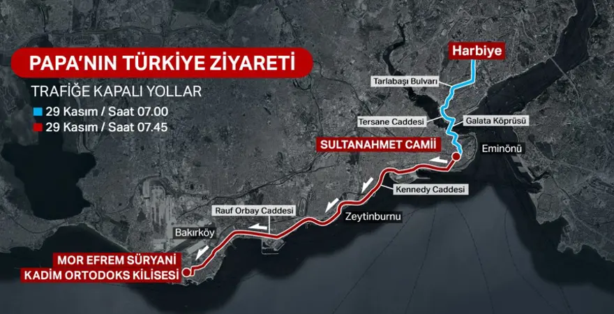 29 KASIM CUMARTESİ KAPANACAK YOLLAR 29 KASIM CUMARTESİ KAPANACAK YOLLAR