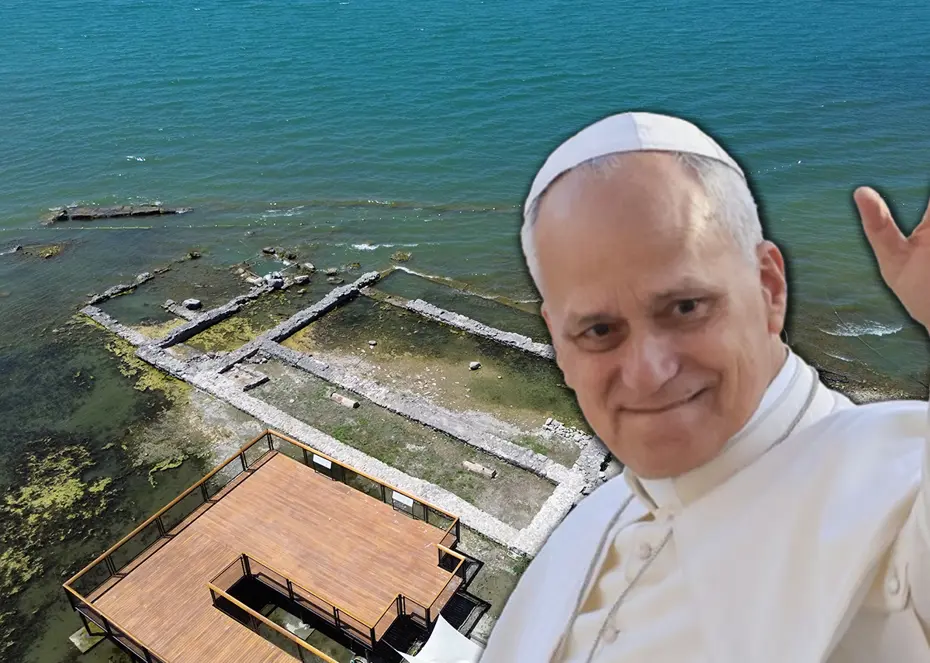 Yüzlerce yıldır su altındaydı. Papa bu bazilikayı neden ziyaret ediyor?