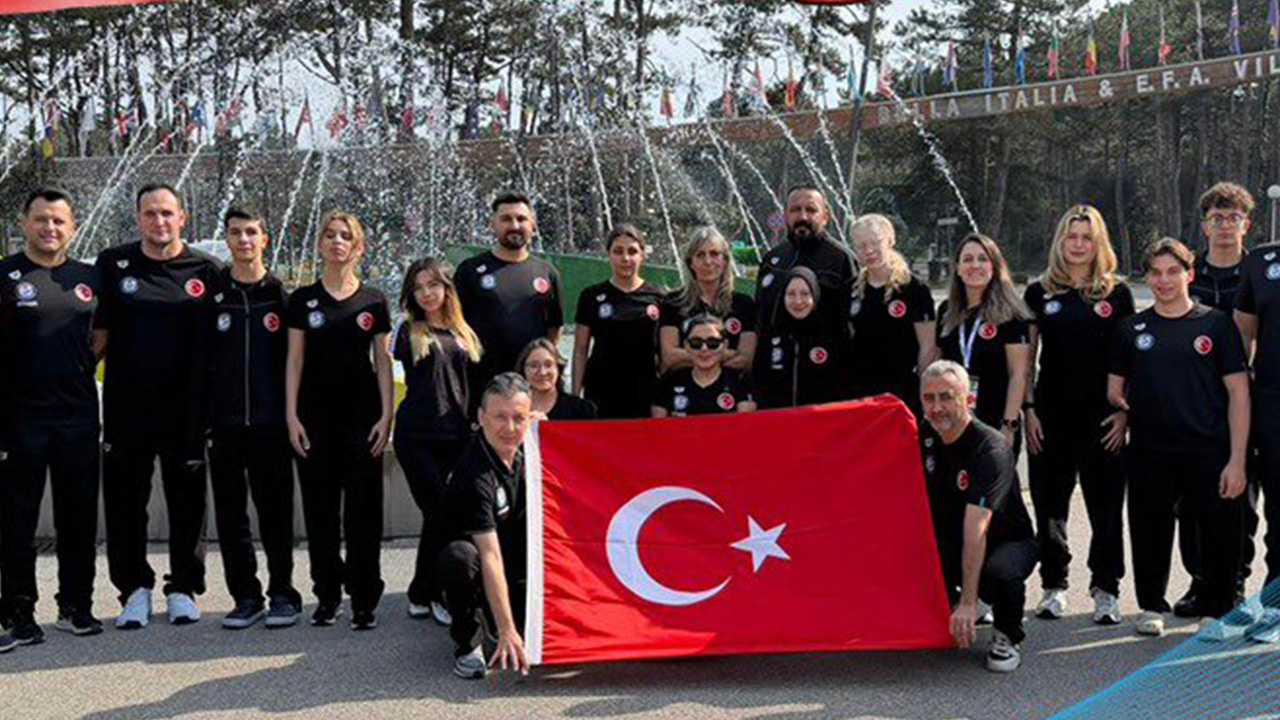 Milli para yüzücülerden, İtalya'da 10 madalya