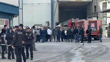 Konya'da un fabrikasında patlama