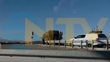 NTV ekibi Patriot parçalarını görüntüledi. Kısım kısım Malatya'ya taşınıyor