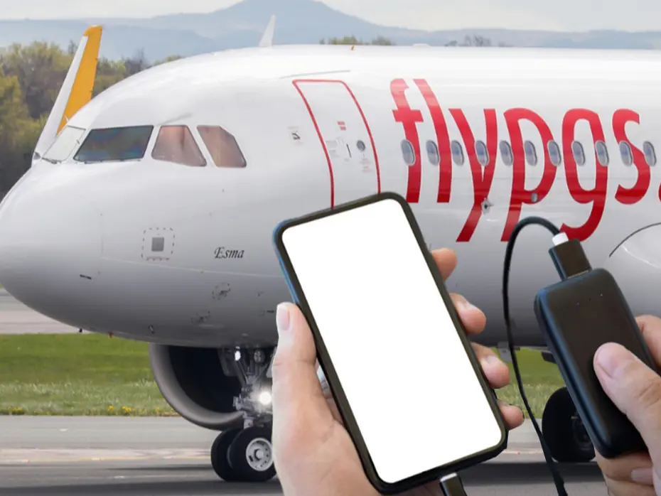 Ankara-İzmir uçağında powerbank alarmı. Kalkmak üzereyken dumanlar çıktı, yolcular acil tahliye edildi