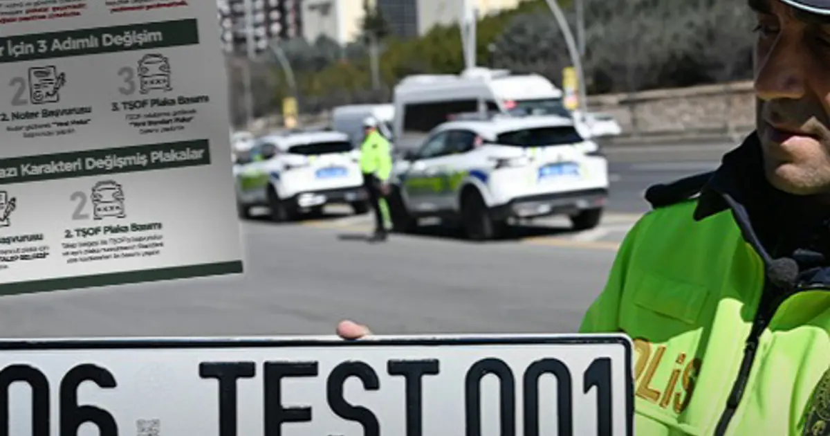 APP plaka paniği sürüyor. Plakanız sahte olmayabilir, bu ayrıntıya dikkat edin