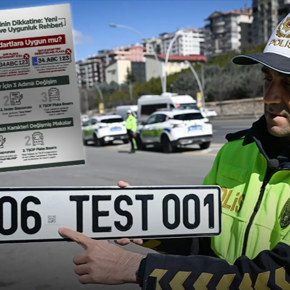 APP plaka paniği sürüyor. Plakanız sahte olmayabilir, bu ayrıntıya dikkat edin