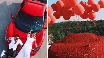 Dilan ve Engin Polat'ın meşhur kırmızı Ferrari'si satışta. İşte istenen dikkat çekici rakam 