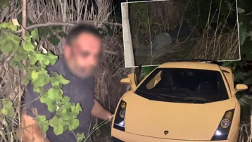 10 milyonluk lüks araçla kaçtı, çalılıkta uyurken bulundu. "Horladım mı?"