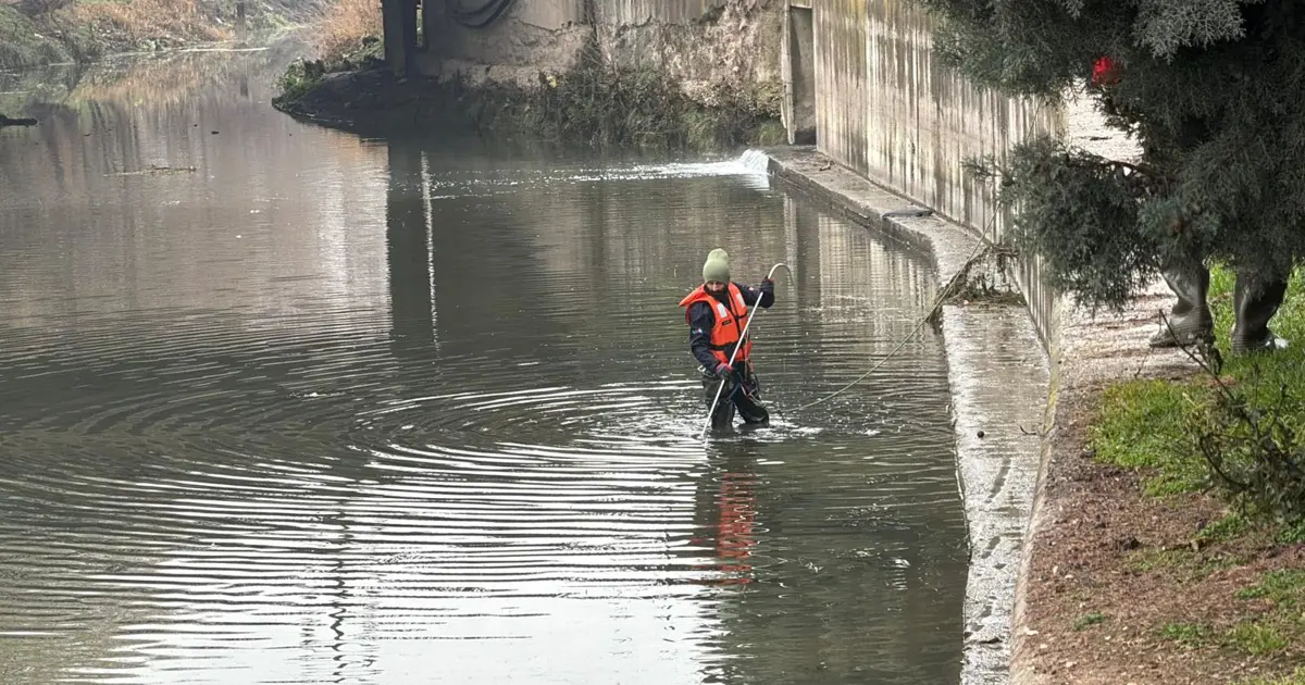 Kayıp öğretmen Porsuk Çayı'nda aranıyor