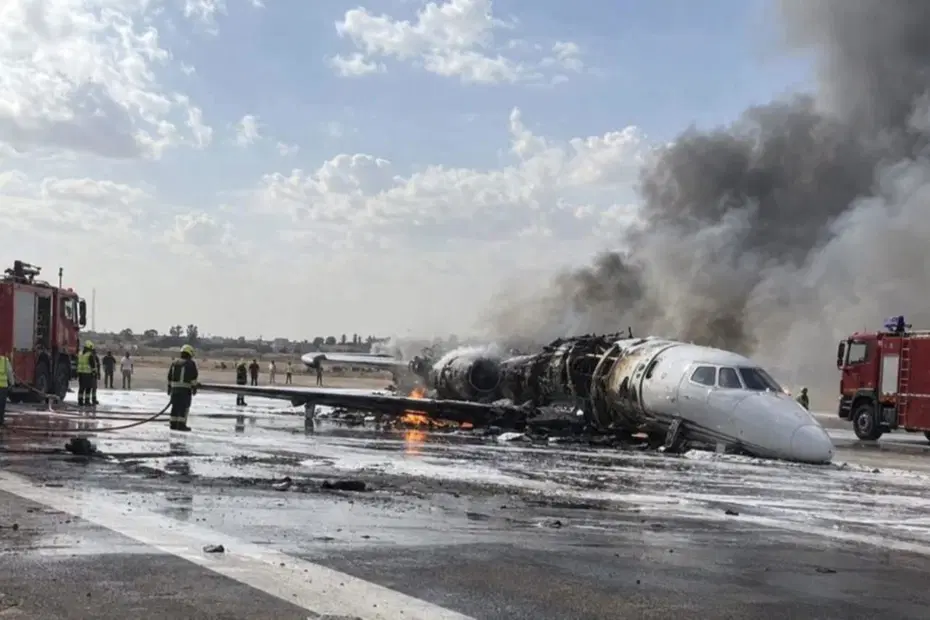 Libya'da Türk jeti yandı, pilotlar alkollü çıktı