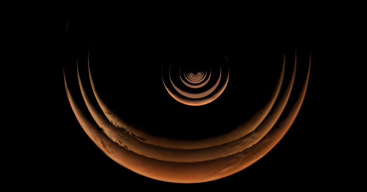 NASA’dan büyüleyici Mars görüntüleri
