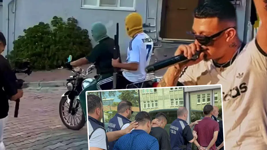 Rapçi Keskin'e klipte silah kullanma gözaltısı