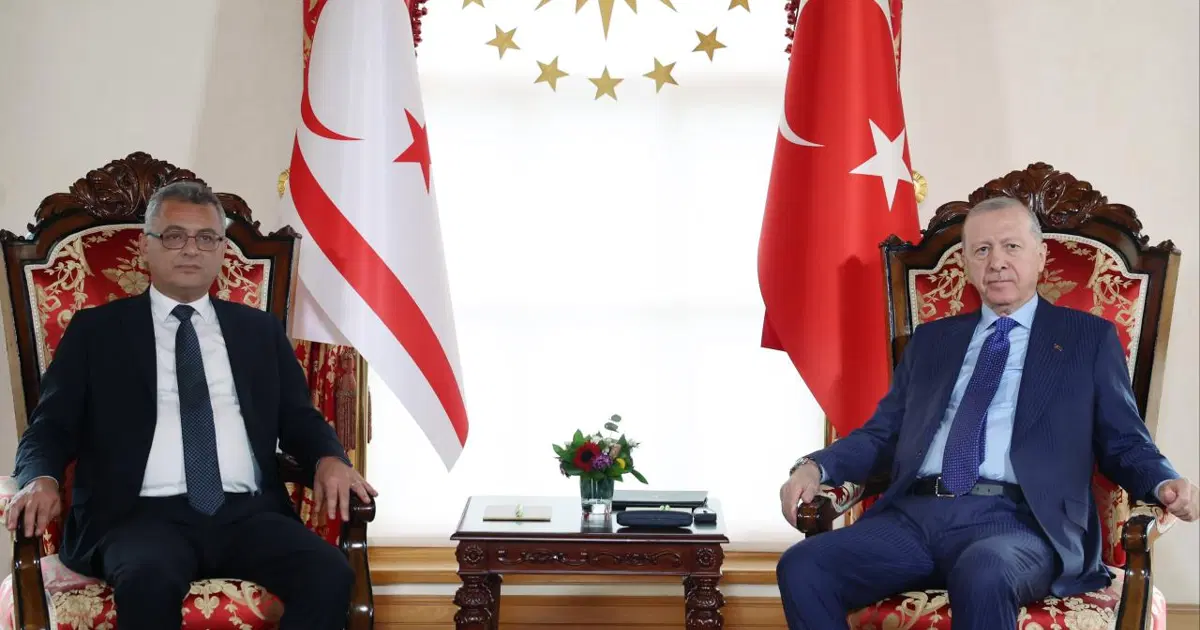 Cumhurbaşkanı Erdoğan, KKTC Cumhurbaşkanı Erhürman ile telefonda görüştü