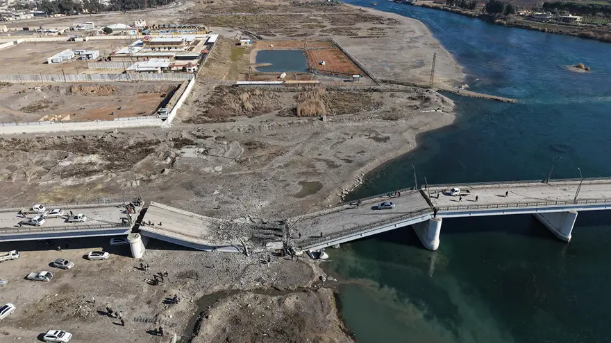 Suriye'de SDG'nin yarattığı tahribat görüntülendi 4