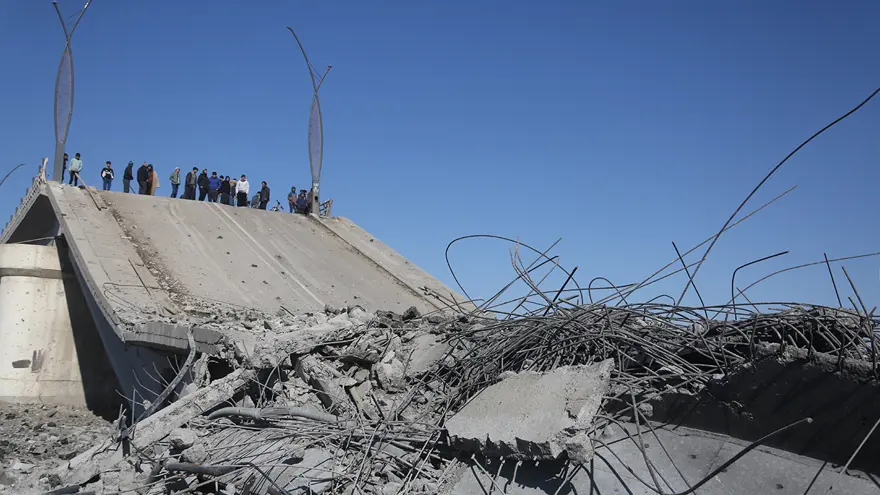 Suriye'de SDG'nin yarattığı tahribat görüntülendi 5