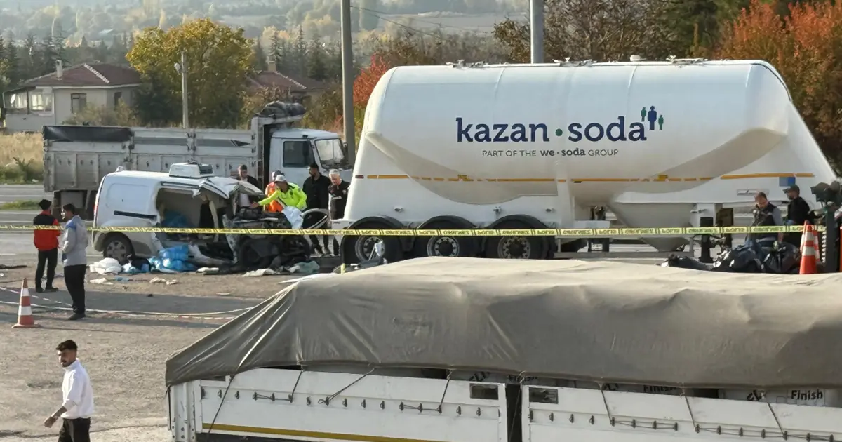 Ankara'da korkunç kaza: Aynı aileden üç kişi öldü