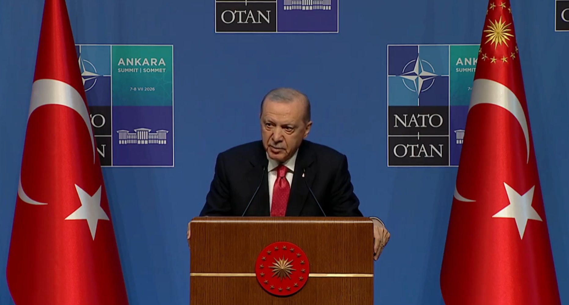 Erdoğan: Daha güçlü NATO temelini Ankara'da attık