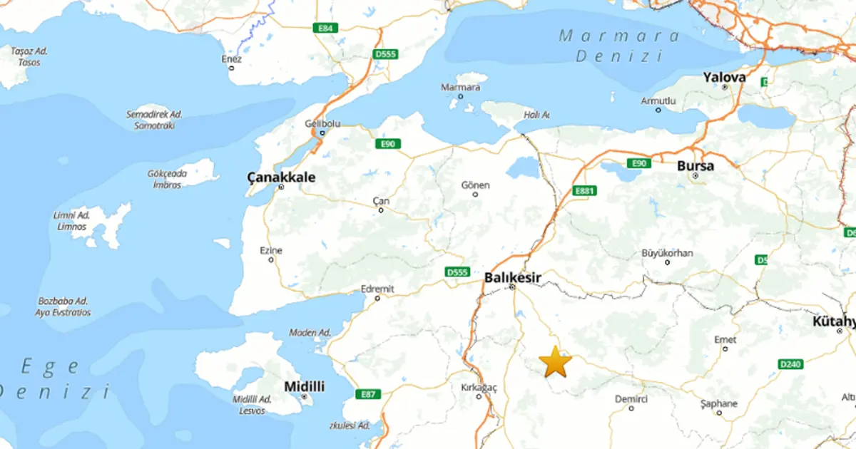 Sındırgı'da üst üste depremler: 4.0, 3.7