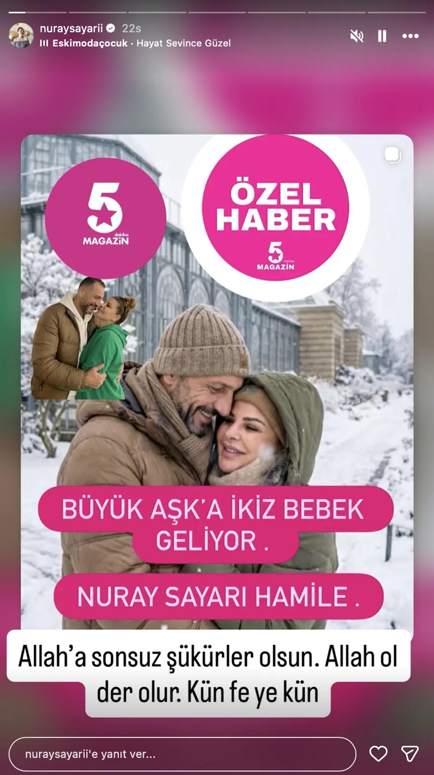 "SONSUZ ŞÜKÜRLER OLSUN" 1