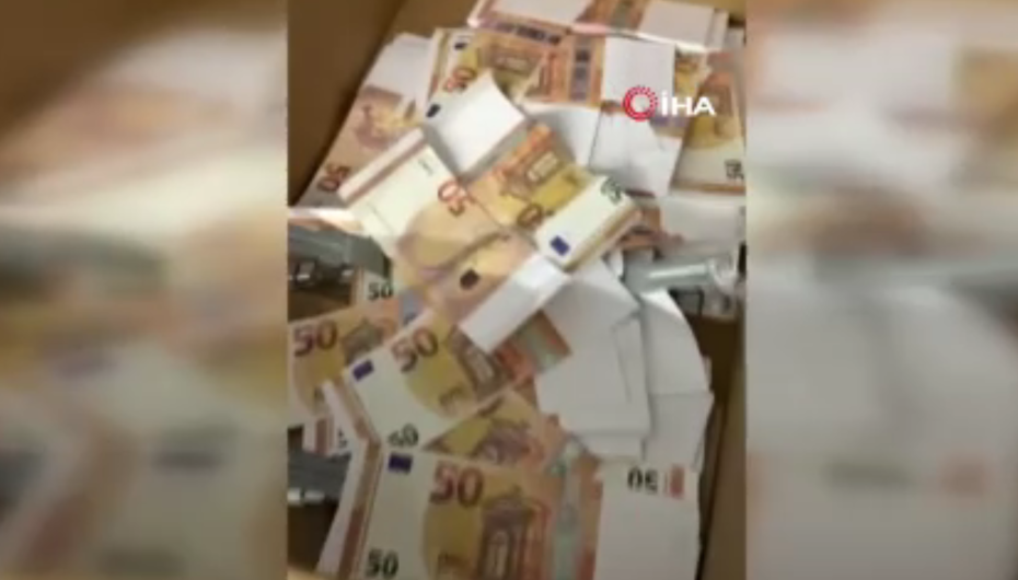 Esenler'de sahte 1,2 milyon dolar ve 655 bin euro ele geçirildi