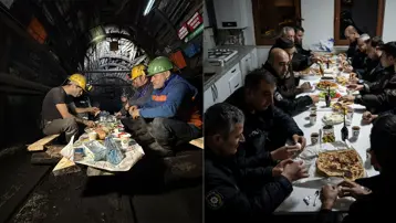 İlk sahuru mesaide yaptılar