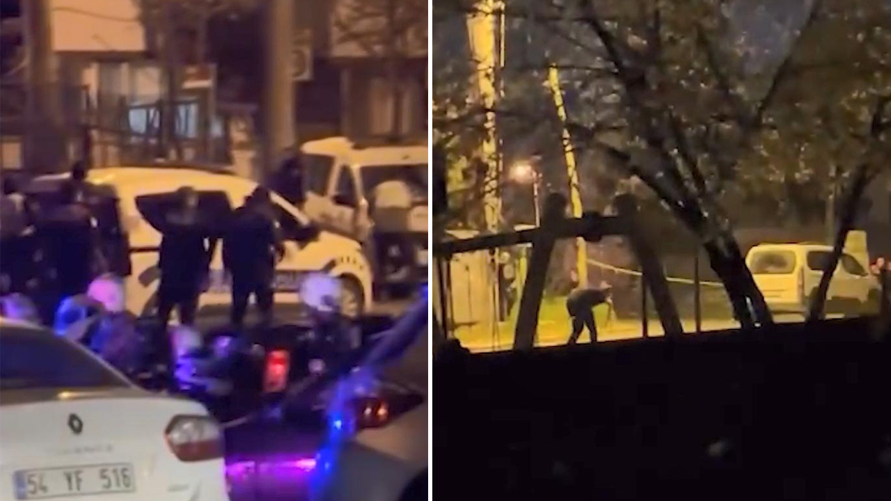Sakarya'da hareketli anlar. Etrafa ateş rastgele ateş açtı, polis vurarak yakaladı