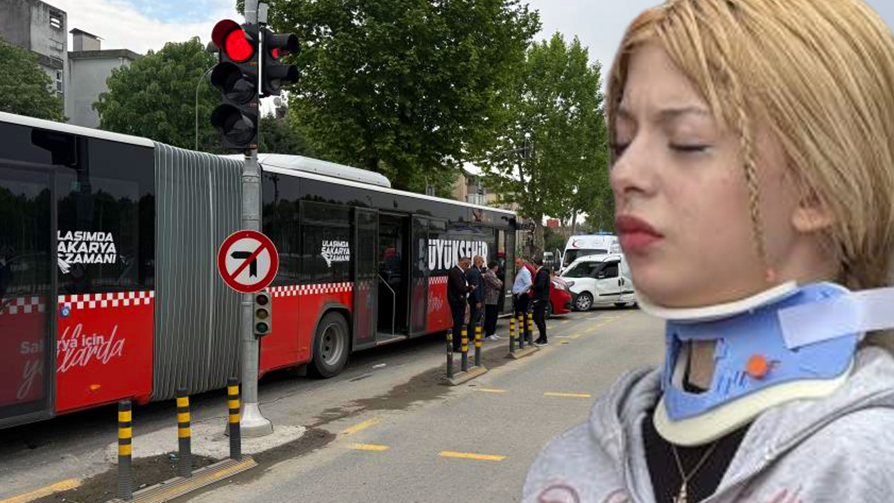 Yasak yerden döndü, metrobüse çarptı: 13 yaralı