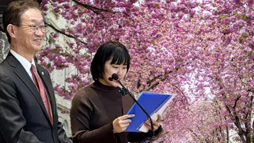 Kırşehir'de sakura rüzgarı. Japon büyükelçi de festivalde