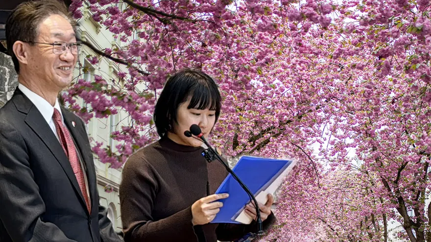 Kırşehir'de sakura rüzgarı. Japon büyükelçi de festivalde Kırşehir'de sakura rüzgarı. Japon büyükelçi de festivalde