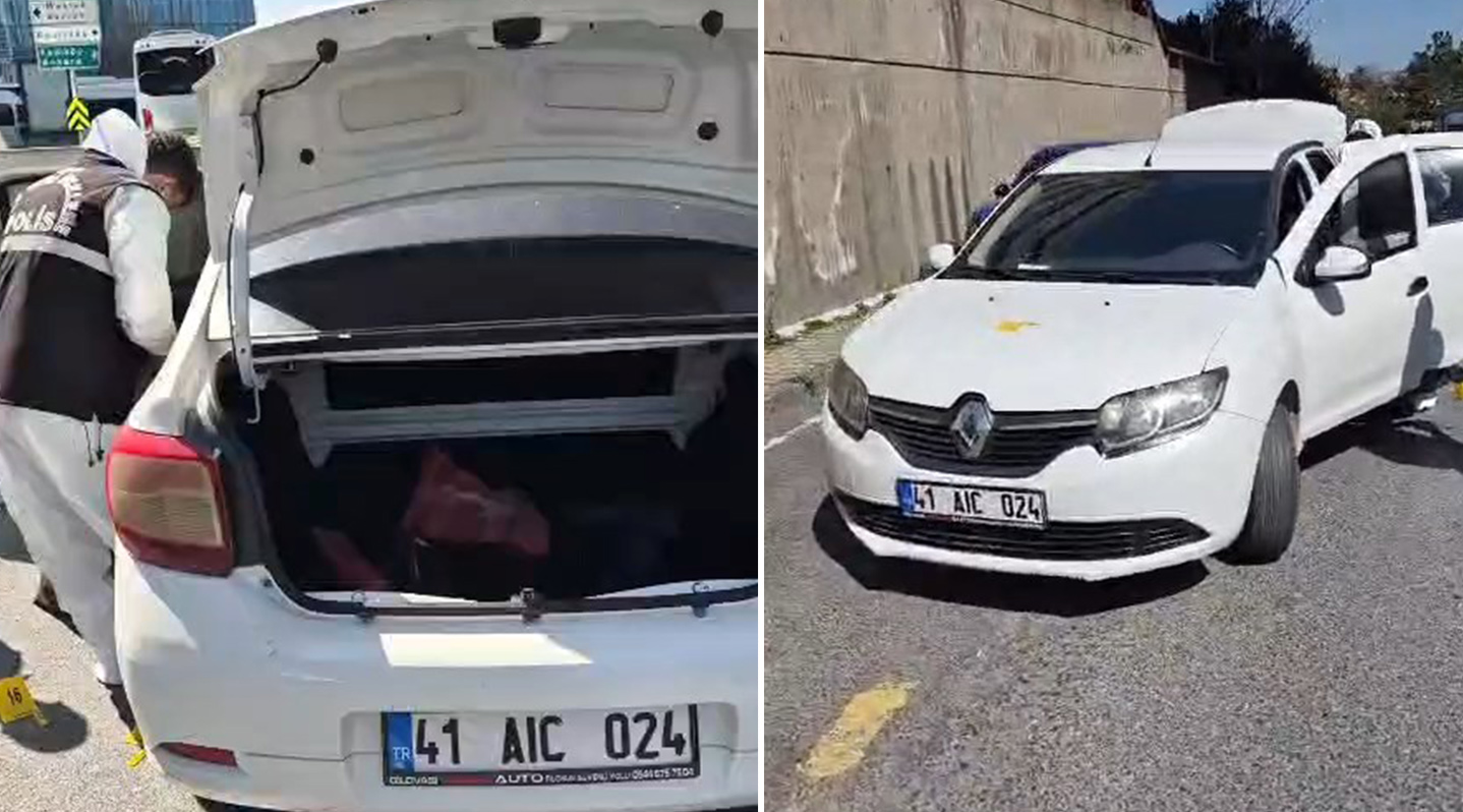 İstanbul İsrail Konsolosluğu önünde çatışma: Saldırganlar bu araçla geldi