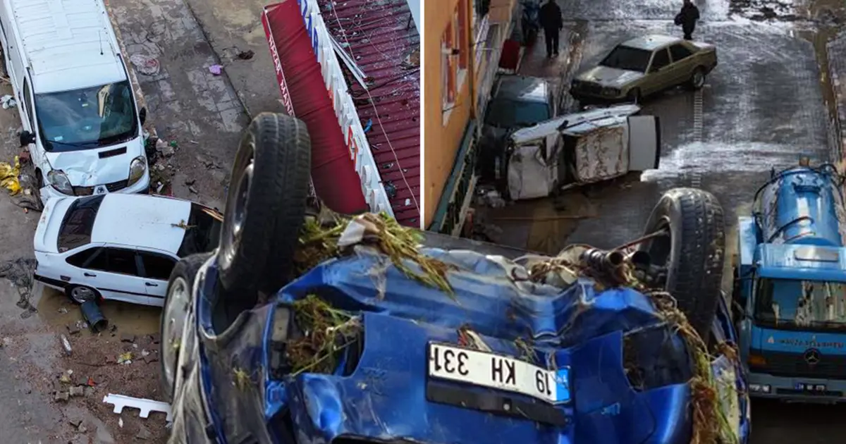 Selin vurduğu Samsun'da son durum: İlçe merkezi savaş alanına döndü