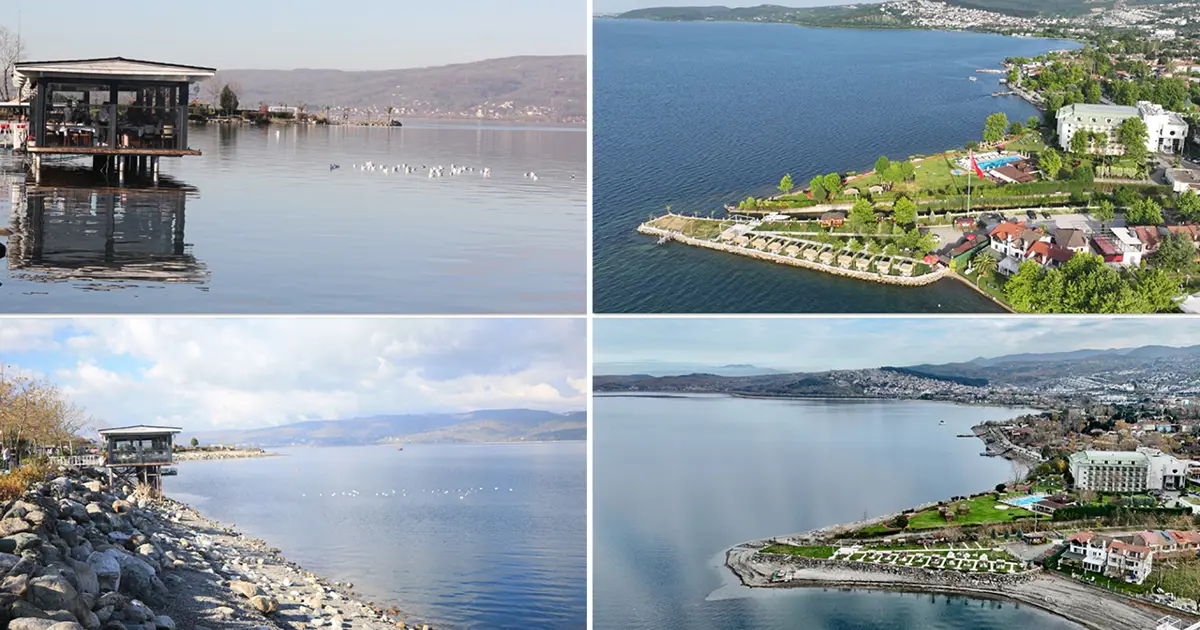 Doğu Marmara'da tehlike çanları! Sapanca'da sular çekildi, görüntüler endişe verici