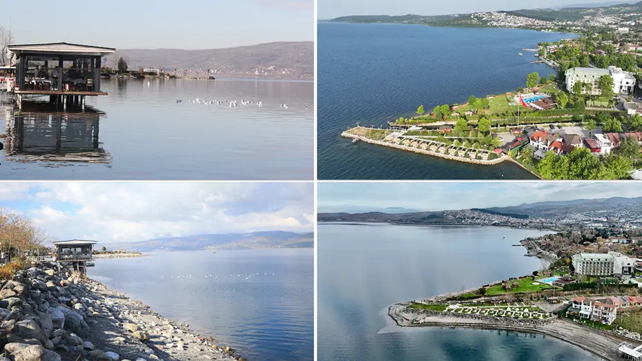 Doğu Marmara'da tehlike çanları! Sapanca'da sular çekildi, görüntüler endişe verici