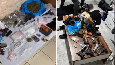 Torbacıların rezidanstaki zula evine baskın