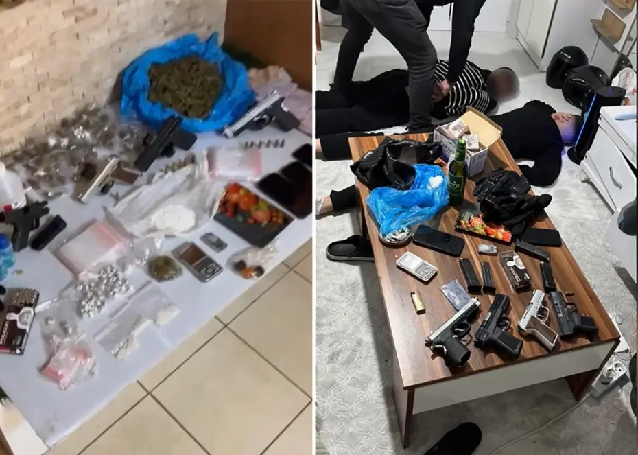 Torbacıların rezidanstaki zula evine baskın