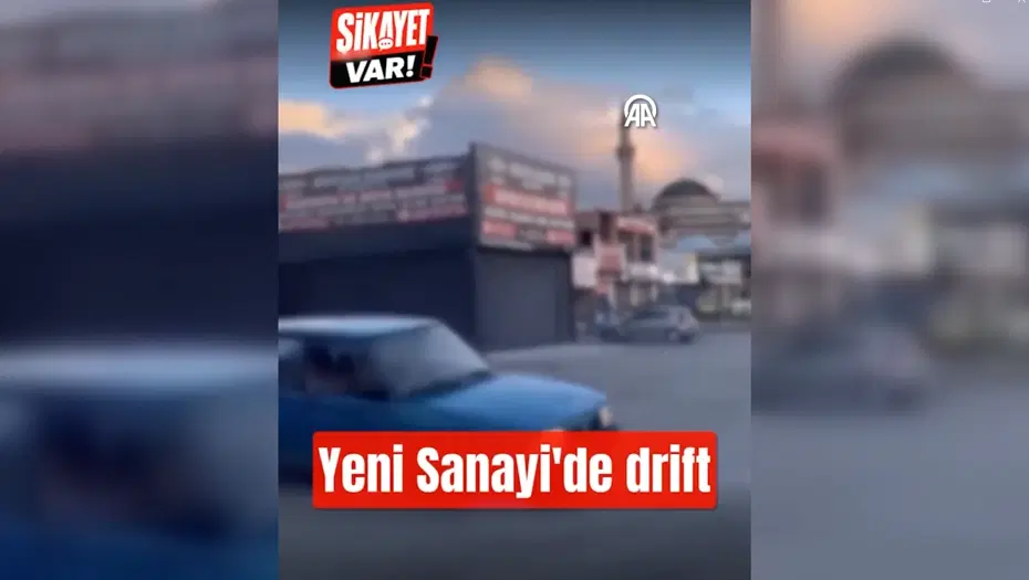 Kayseri'de drift atan sürücüye 140 bin lira ceza uygulandı