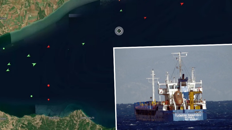 Marmara'da iki gemi çarpıştı. Tuğberk İmamoğlu isimli gemi ve 10 kişiyle irtibat kurulamıyor