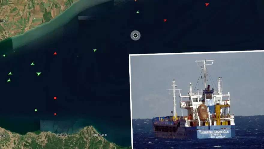 Marmara'da iki gemi çarpıştı. Tuğberk İmamoğlu isimli gemi ve 10 kişiyle irtibat kurulamıyor