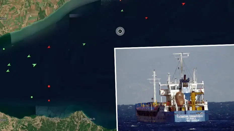 Marmara'da iki gemi çarpıştı. Tuğberk İmamoğlu isimli gemi ve 10 kişiyle irtibat kurulamıyor