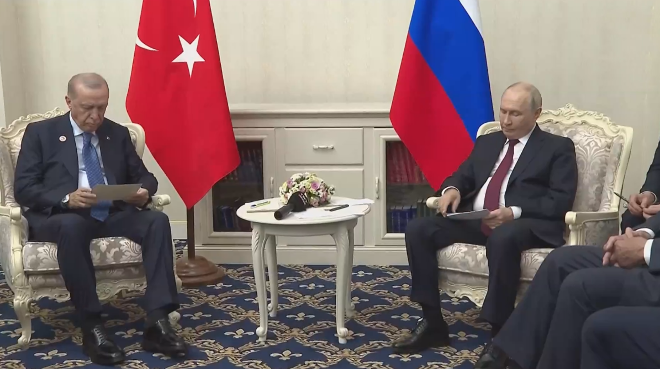 Cumhurbaşkanı Erdoğan ve Putin görüşmesi başladı