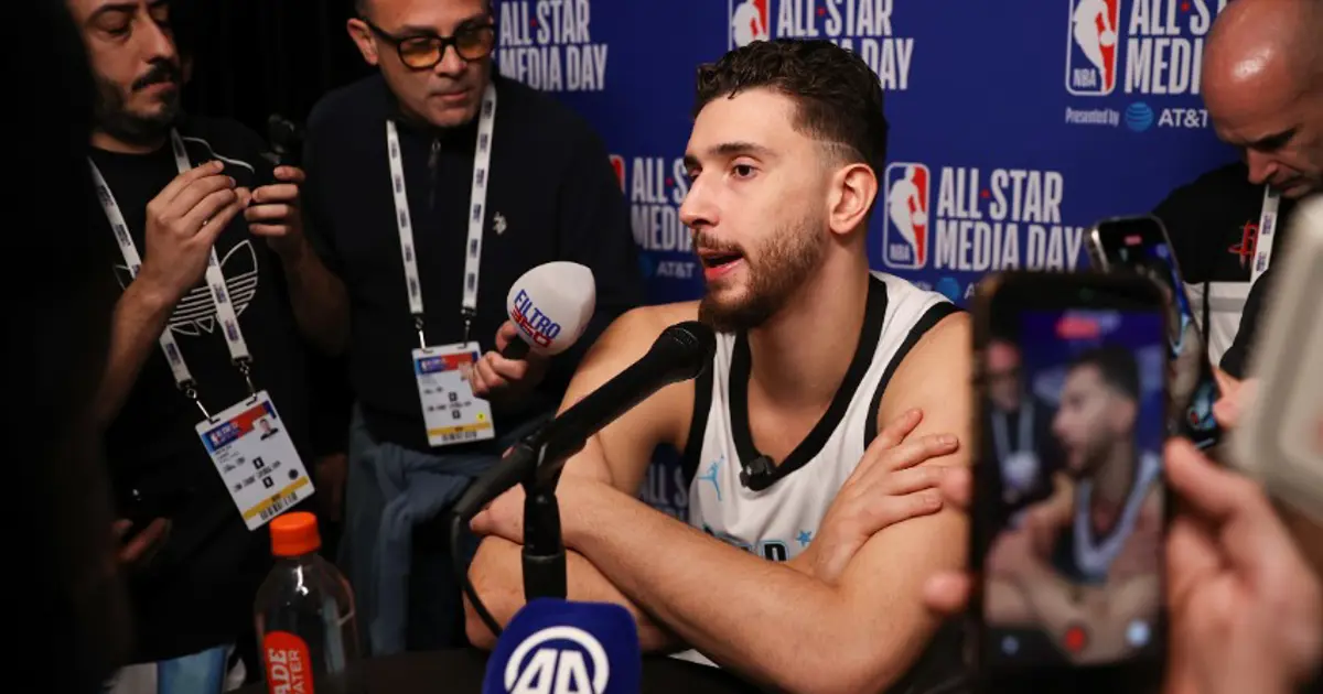 Alperen Şengün: ''Türkiye'yi burada temsil etmek benim için büyük gurur''